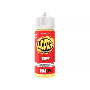 Loaded Strawberry Jelly Donut 100ml Shortfill Vape Juice great for Sub-ohm Vape Kits or Sub-ohm Vape Tanks