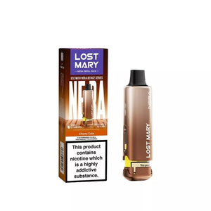 Lost Mary NERA Cherry Cola Refill Pod up to 15,000 Puffs for the Lost Mary Nera Prefill pod Kit