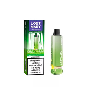 Lost Mary NERA Kiwi Passion Fruit Guava Refill Pod up to 15,000 Puffs for the Lost Mary Nera Prefill pod Kit