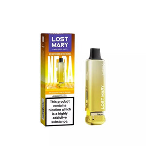 Lost Mary NERA Pineapple Peach Mango Refill Pod up to 15,000 Puffs for the Lost Mary Nera Prefill pod Kit