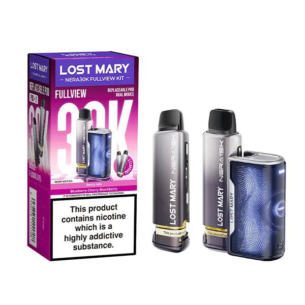elf bar vape uk Lost Mary Nera 30K Fullview Vape Kit | £9.99