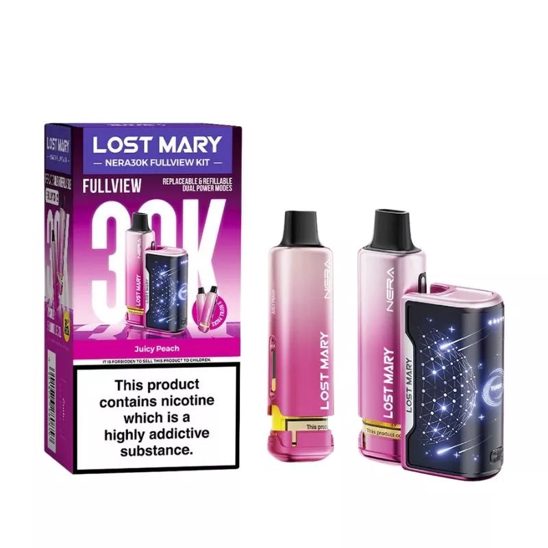 Lost Mary Nera 30K Fullview Vape Kit | 9.99 | 30K Puffs, 800mAh