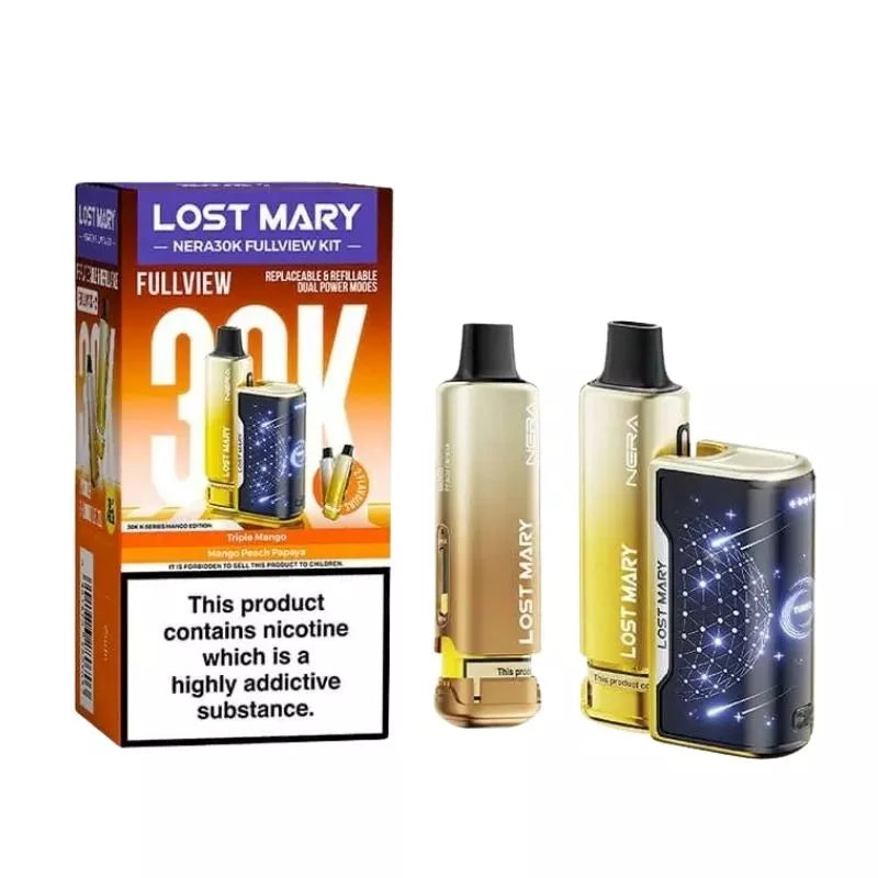 Lost Mary Nera 30K Fullview Pod Kit | Ecigone Lost Mary Nera 30K Fullview Pod Kit | Ecigone