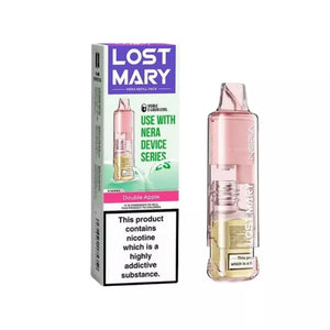 Lost Mary Nera Pureview Double Apple Refill Pod for the Lost Mary Nera Pureview Prefiiled Pod Vape Kit - Up to 30,000 Puffs