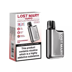 Lost Mary Tappo Pro Pod Kit 750mAh Built-in Battery which can used with any Lost Mary Tappo prefilled Pods