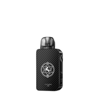 Lost Vape Centaurus E40 Pod Kit with carbon fibre design, sleek and modern look.