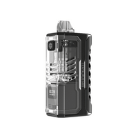 Sleek Lost Vape Centaurus G80 AIO Pod Mod Kit in midnight dark, with clear tank and branding.