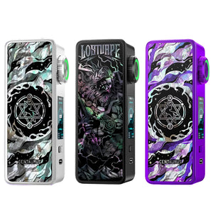 Lost Vape Centaurus M100 Box Mod can be used with Sub-ohm Vape Tanks or Rebuildable Vape Tanks