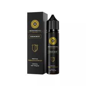 Montreal Original goldcrest 6ml Longfill with space for up to 5 nic shots