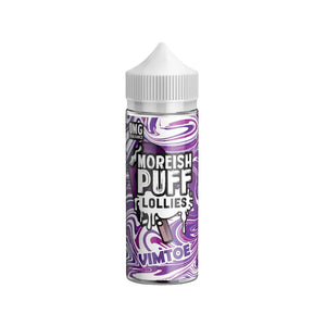 Moreish Puff Lollies Vimtoe 100ml Shortfill E-liquid Great for Sub-ohm Kits or Sub-ohm Vape Tanks