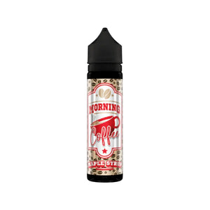 Morning Coffee Maple Syrup Flavour 50ml Shortfill Vape Juice Perfect for Sub-ohm Vape Kits 