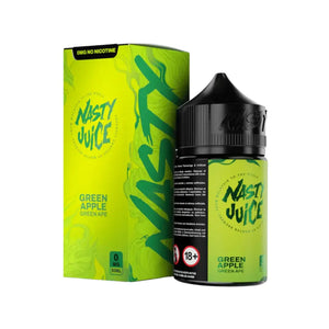 Nasty Juice Green Ape Flavour 50ml Shortfill Vape Juice Great for Sub-ohm Vape Kits & Sub-ohm Vape Tanks