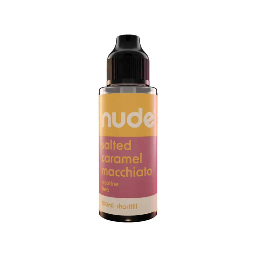 Nude Salted Caramel Macchiato 100ml Shortfill - UK