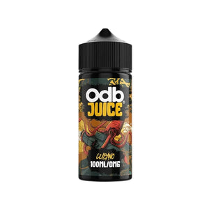 ODB Juice Cubano 100ml Shortfill E Cig liquid great to use with Sub-ohm Vape Kits