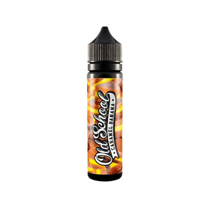 Old School Caramel Banana Flavour 50ml Shortfill Vape Juice great for DTL Vaping with Sub-ohm Vape Kits & Sub-ohm Vape Tanks