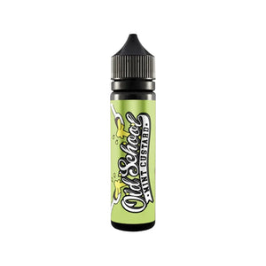 Old School mint custard Flavour 50ml Shortfill Vape Juice great for DTL Vaping with Sub-ohm Vape Kits & Sub-ohm Vape Tanks