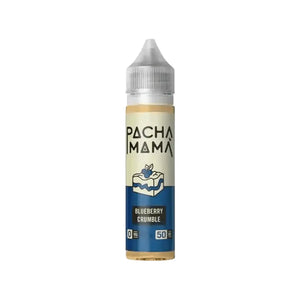 Pacha Mama Desserts Blueberry Crumble Flavour 50ml Shortfill E-liquid can used in Sub-ohm Vape Tanks 