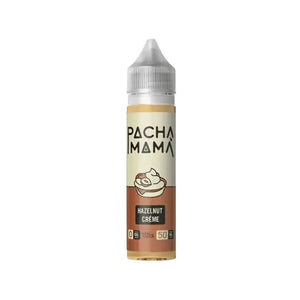 Pacha Mama Desserts Hazelnut Creme Flavour 50ml Shortfill E-liquid can used in Sub-ohm Vape Tanks 