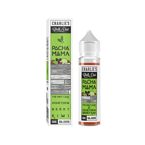 Pacha Mama The Mint Leaf Honeydew Berry Kiwi Flavour 50ml Shortfill E-liquid great for Sub-ohm Vape Kits