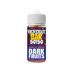 Perfect Bar 50/50 dark fruits Flavour 100ml Shortfill perfect for Refillable Pod Vape Kits