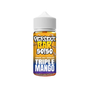 Perfect Bar 50/50 triple mango Flavour 100ml Shortfill perfect for Refillable Pod Vape Kits