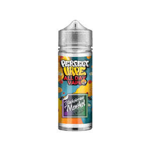 Perfect Vape All Day Vape Blackcurrant Menthol Flavour 100ml Shortfill E-liquid Great for Sub-ohm Vape kits