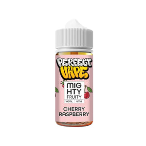 Perfect Vape Mighty Fruity cherry raspberry Flavour 100ml Shortfill Vape Juice great for Sub-ohm Vape Kits