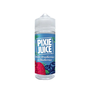 Pixie Juice WIld strawberries & Bluberries Flavour 100ml Shortfill E-liquid great for Sub-ohm Vape Tanks