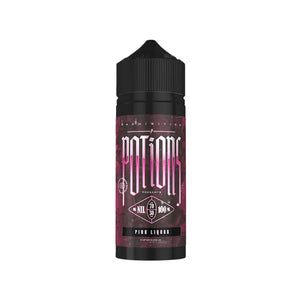Prohibition Potions Pink Liquor Flavour 100ml Shortfill E-liquid Juice Great for Sub-ohm Vape Kits