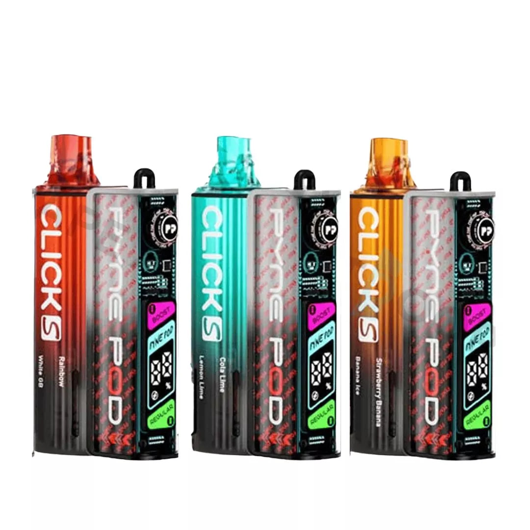 Pyne Pod Click S 30K Twist Pod Kit | 30,000 Puffs | Ecigone Pyne Pod Click S 30K Twist Pod Kit | 30,000 Puffs | Ecigone