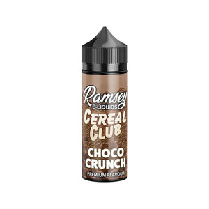 Ramsey Cereal Club choco Crunch Flavour 100ml Shortfill E-liquid great for Sub-ohm Vape Kits