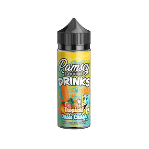 Ramsey Drinks tropical oasis drink Flavour 100ml Shortfill Vape Juice great for Sub-ohm Vape Kits