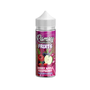 Ramsey Fruits Classic Berry Apple Raspberry 100ml Shortfill E-liquid for sub-ohm vape kits
