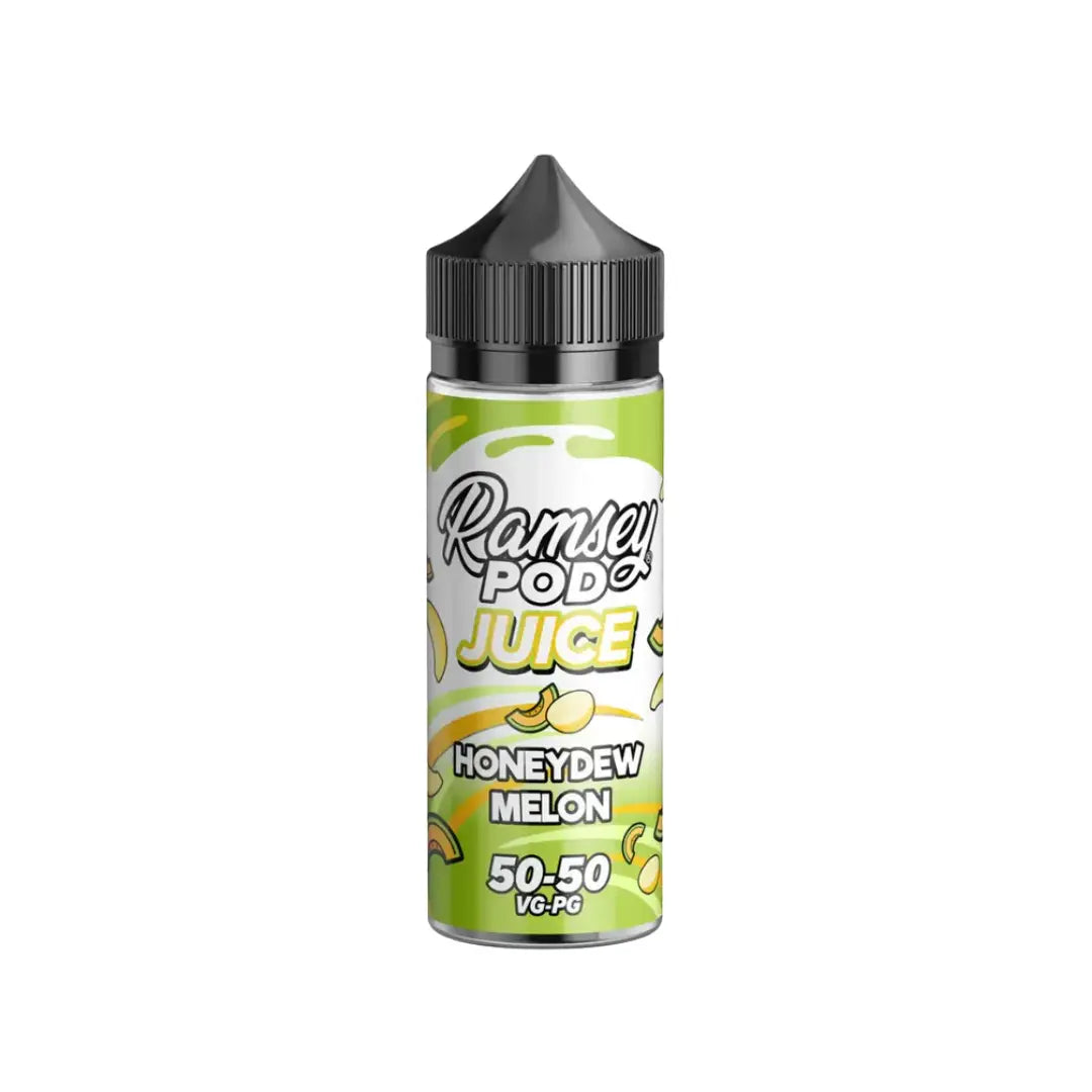 honey dew vape juice Ramsey Pod Juice Honeydew Melon 100ml Shortfill