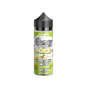 Ramsey Pod Juice Honeydew Melon flavour 100ml Shortfill E-liquid Great with Refillable Pod Vape Kits