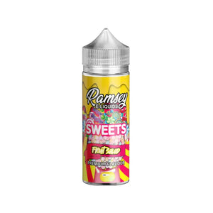 Ramsey Sweets fruit salad Flavour 100ml Shortfill E-liquid great for Sub-ohm Vape Kits