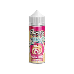 Ramsey Treats Arctic roll Flavour 100ml Shortfill E-liquid great for Sub-ohm Vape Kits
