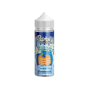 Ramsey Treats Blueberry Pancakes Flavour 100ml Shortfill E-liquid great for Sub-ohm Vape Kits