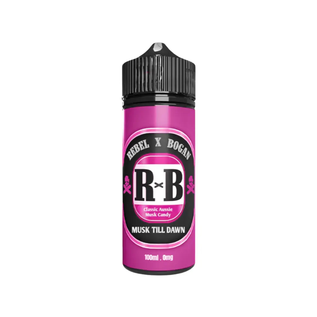 Rebel x Bogan Musk Till Dawn 100ml Shortfill