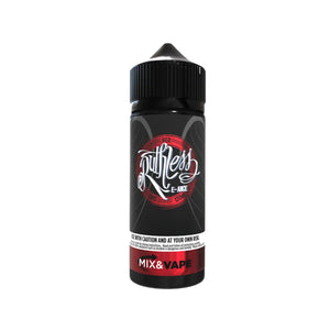 Ruthless red flavour 100ml Shortfill E-liquid great for DTL Vaping with Sub-ohm Vape Kits & Sub-ohm Vape Tanks