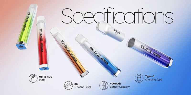 600 Pro Pod Specifications