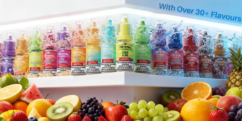 SKE Crystal E-liquids vs Crystal Vape Pro 600