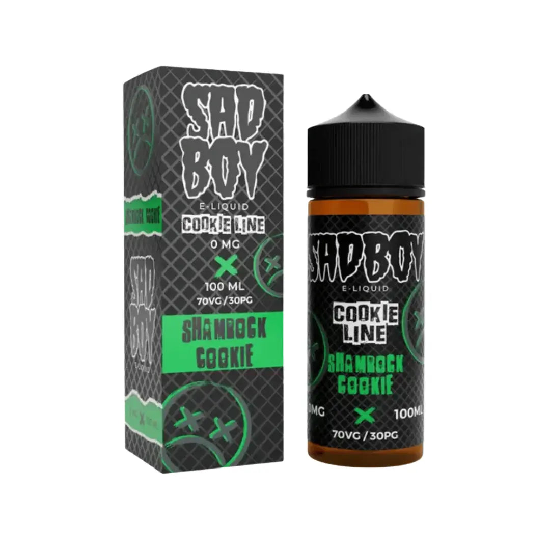 shamrock cookie vape juice Sadboy Shamrock Cookie 100ml Shortfill E-liquid
