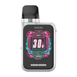 Three SMOK Novo GT Box Pod Kits with digital displays showing 30W power settings.
