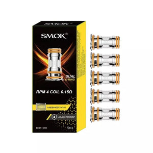 Smok RPM 4 Replacement Coils 0.15ohm 5 pack