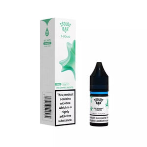 solo bar 10ml nic salt e-liquid fresh mint mojito flavour great for refillable pod vape kits