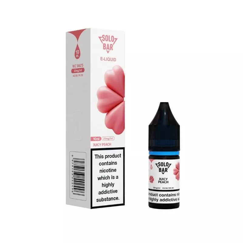 Solobar Juicy Peach 10ml Nic Salt | 20mg