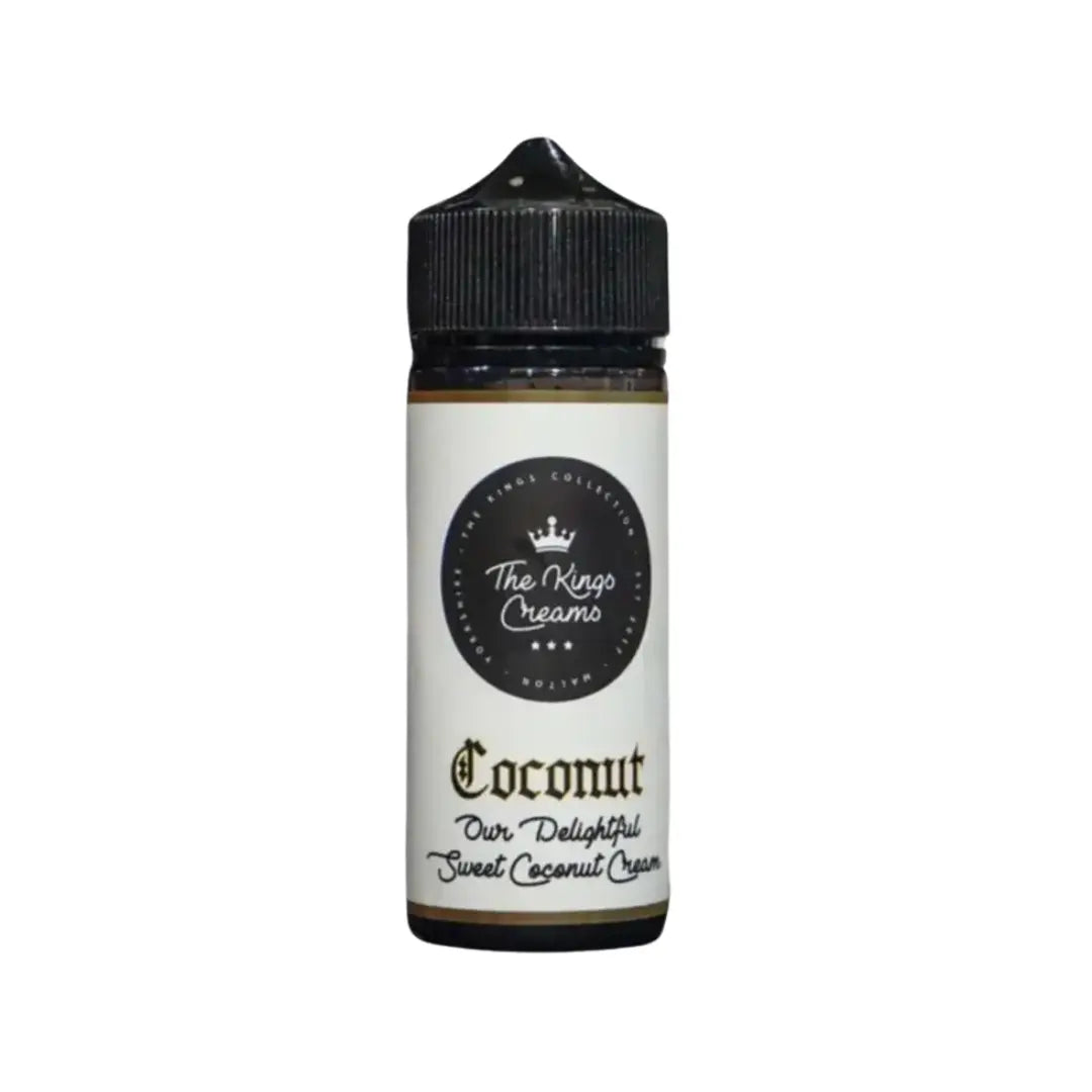 The Kings Creams Coconut Cream 100ml Shortfill - UK The Kings Creams Coconut Cream 100ml Shortfill - UK