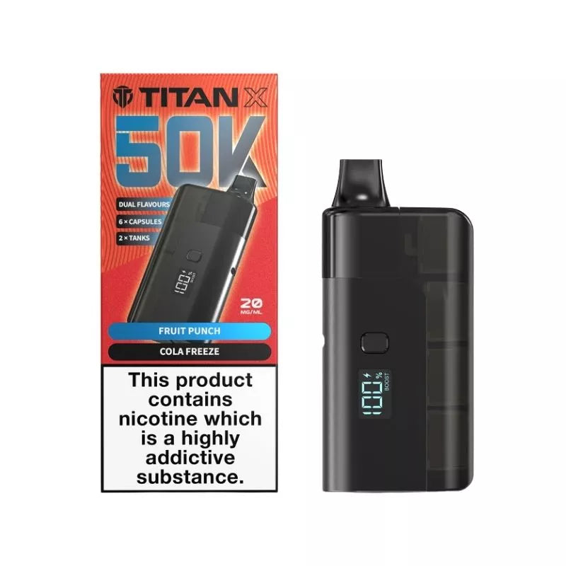 titan x prefilled pod vape kit Titan X Prefilled Pod Vape Kit – Vapor Shop Direct