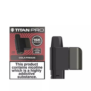 Titan Pro 15K Cola Freeze Refill Pods for the Titan 15K Pro Prefilled Vape Kit 
